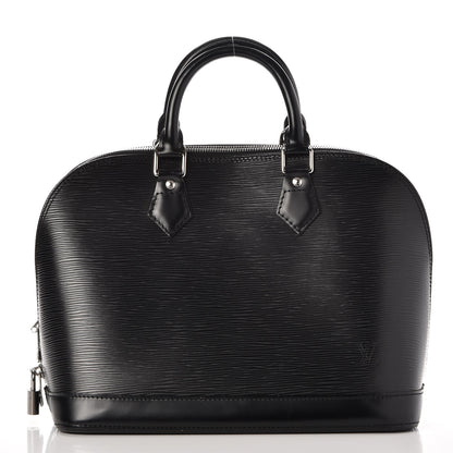 Louis Vuitton Epi Alma PM Black 1 of 7