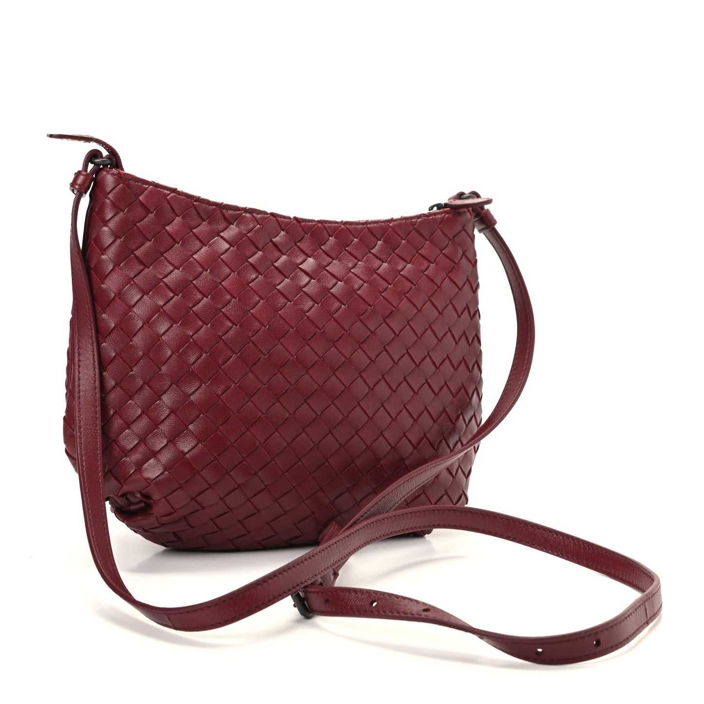 Nappa Intrecciato Crossbody Eclipse
