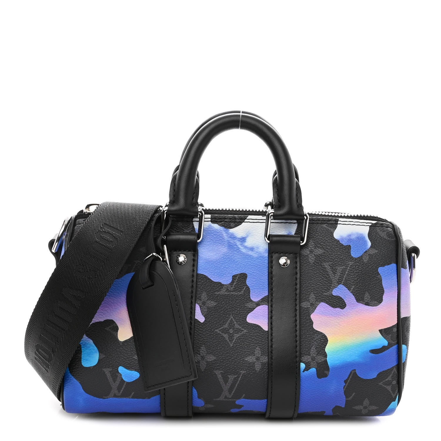 Louis Vuitton Sunset Monogram Eclipse Keepall Bandouliere 25 1 of 9