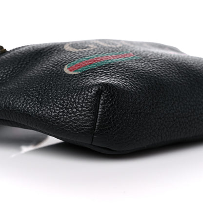 Gucci Grained Calfskin Small Logo Belt Bag Black 8 of 9