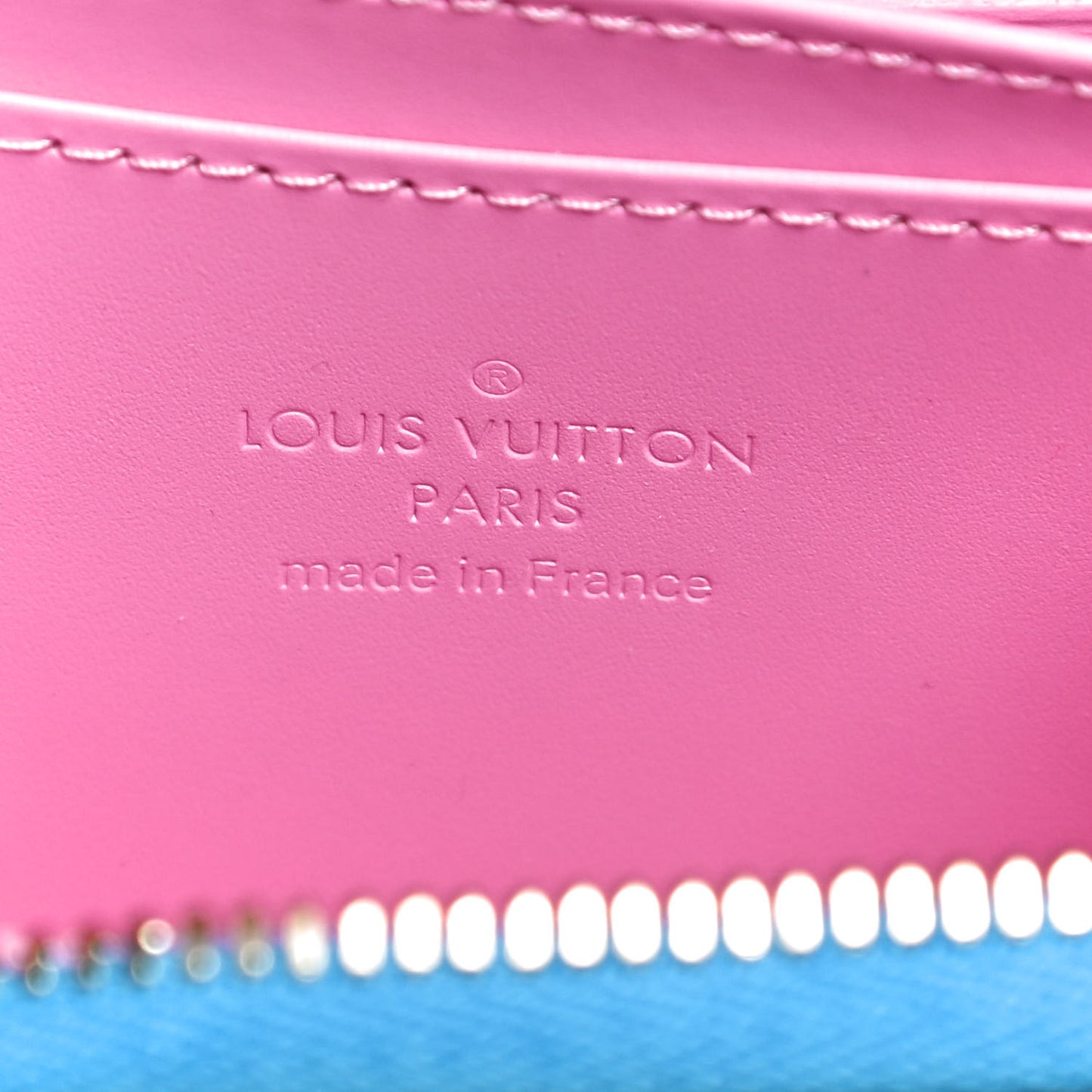 Vernis Valentine Zippy Coin Purse Baby Bleu Neon