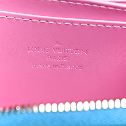 Louis Vuitton Vernis Valentine Zippy Coin Purse Baby Bleu Neon 6 of 9