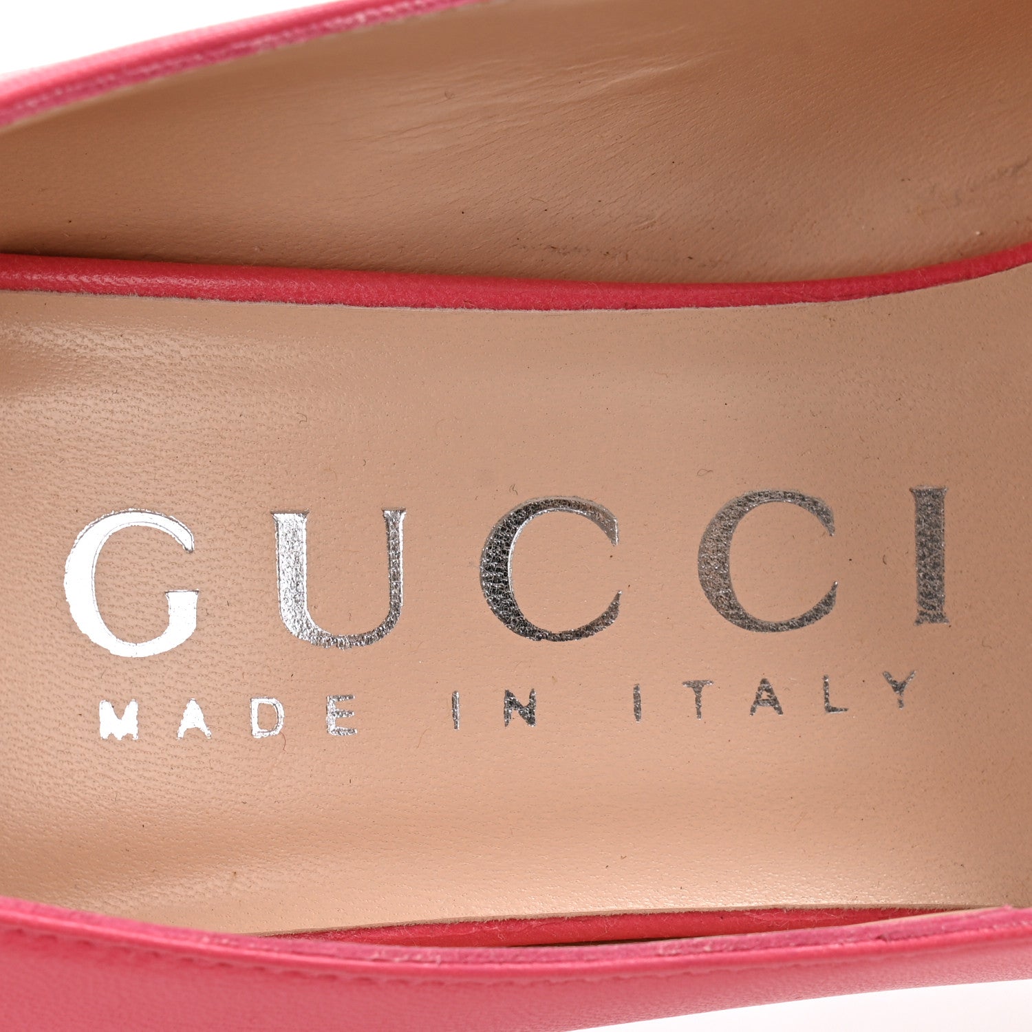 Gucci Malaga Kid GG 95mm Pumps 36.5 Rhodamine Pink 6 of 12
