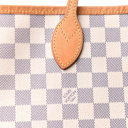 Louis Vuitton Damier Azur Neo Neverfull GM Rose Ballerine 8 of 13
