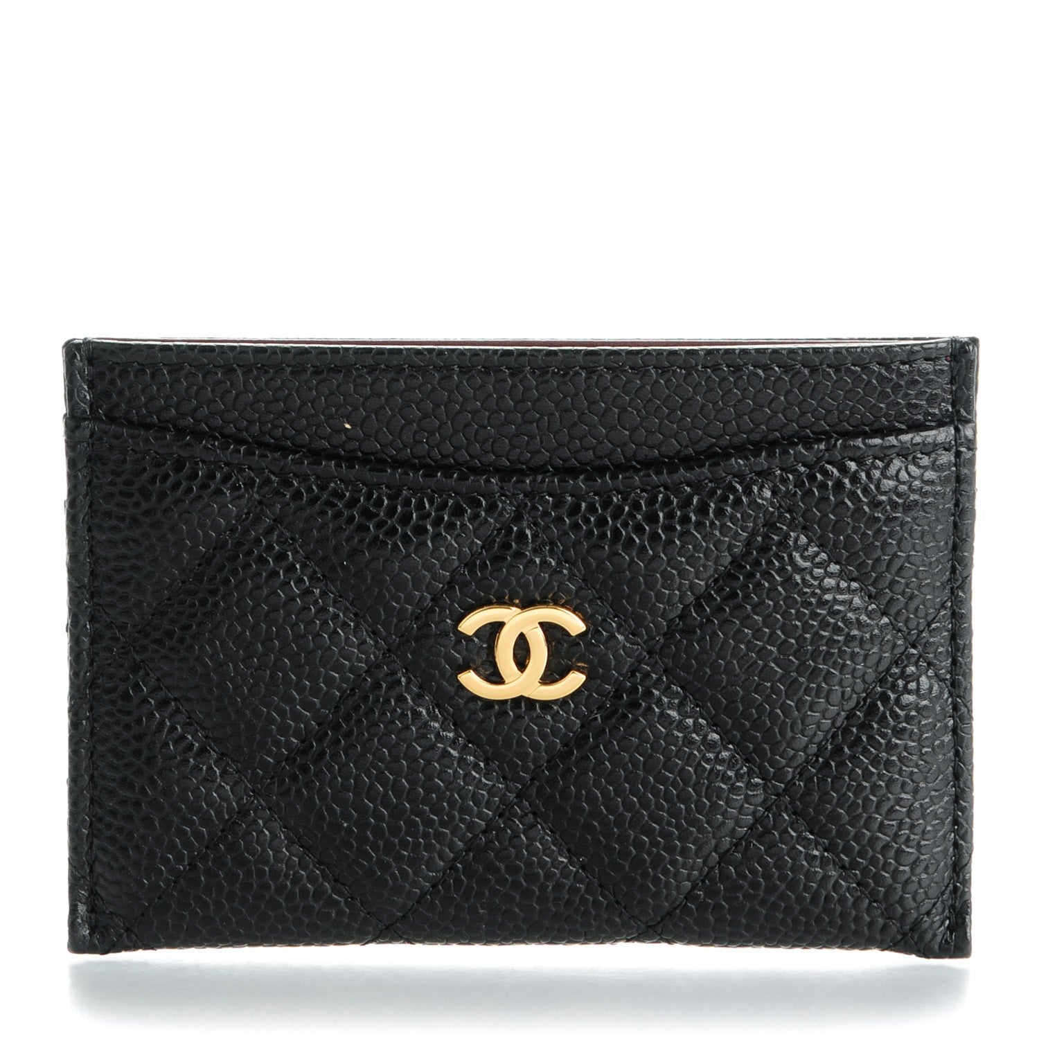 Chanel Caviar Quilted Card Holder Black 1 of 8