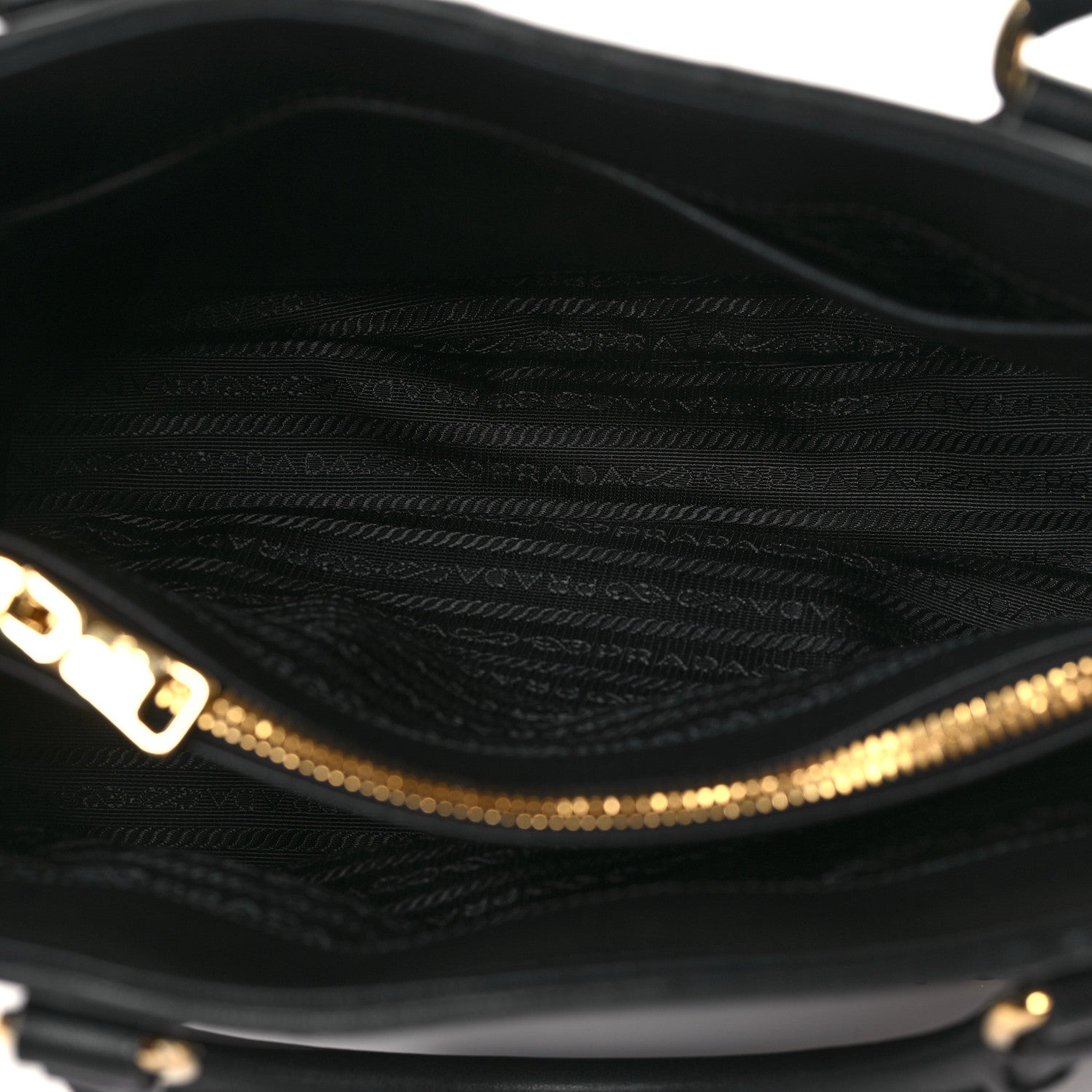 Prada Nappa Gaufre Tote Black 5 of 8