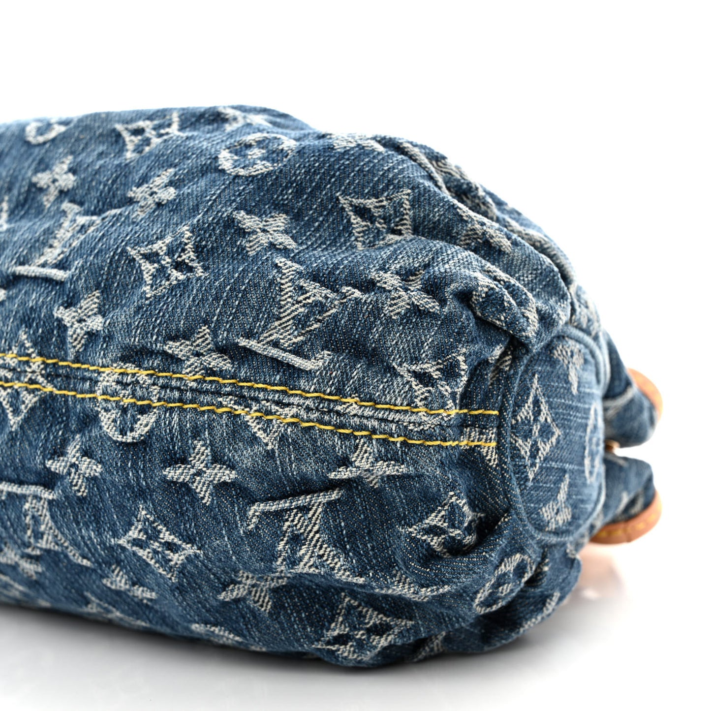 Monogram Denim Pleaty Blue