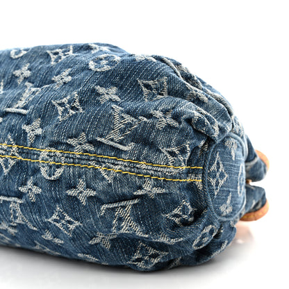 Louis Vuitton Monogram Denim Pleaty Blue 10 of 10