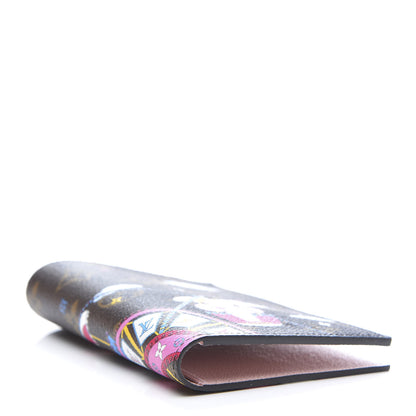 Louis Vuitton Monogram 2020 Christmas Animation Big Wheel Passport Cover Rose Ballerine 4 of 9