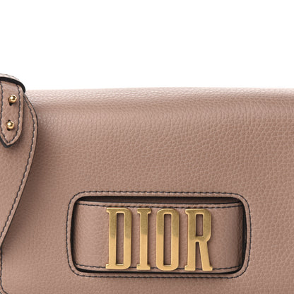 Christian Dior Grained Calfskin Dio(r)evolution Flap Bag Old Rose 10 of 11
