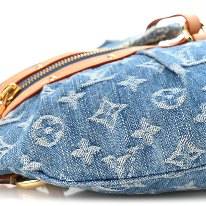 Louis Vuitton Monogram Denim High Rise Bumbag Blue 8 of 9