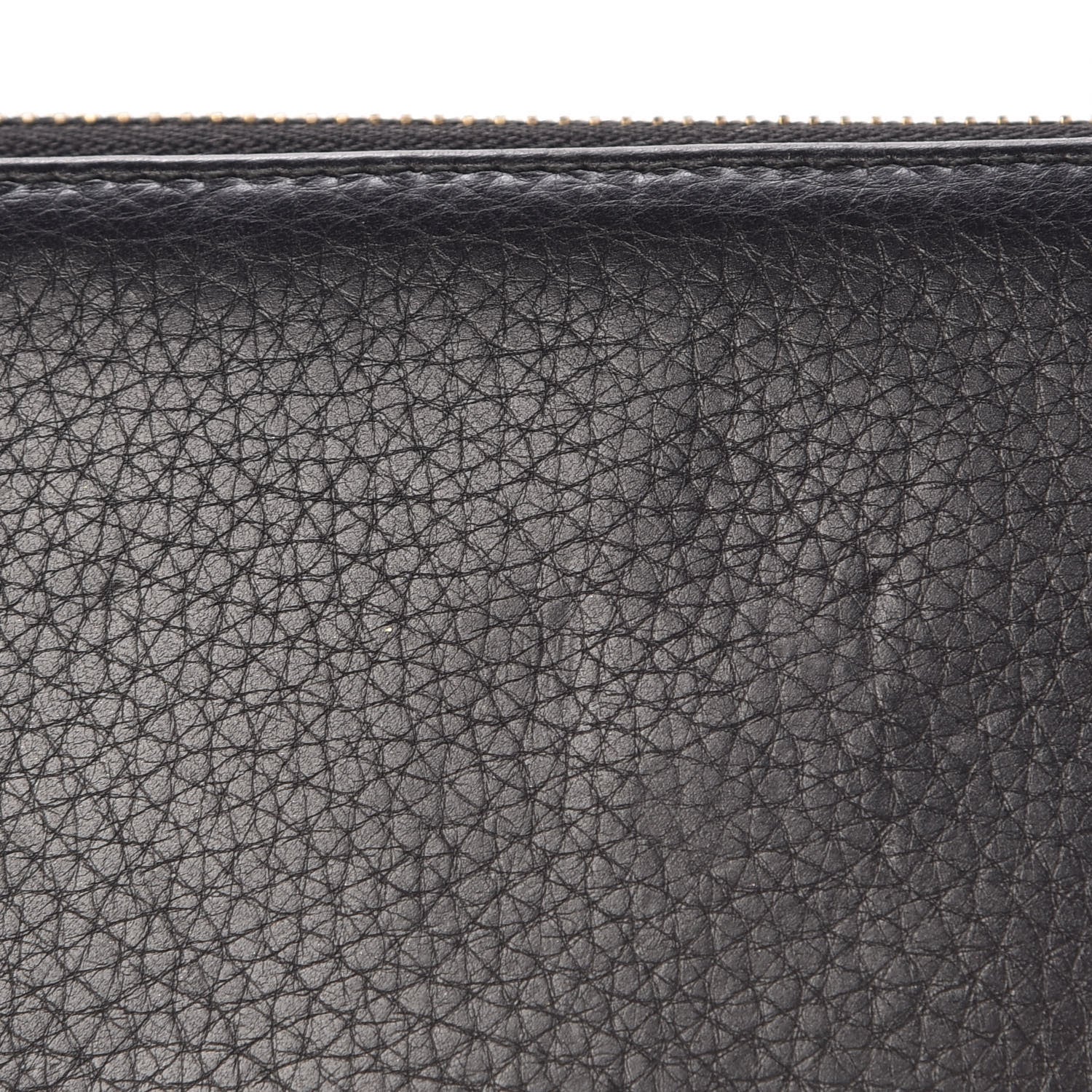 Gucci Calfskin Soho Zip Around Wallet Black 11 of 13