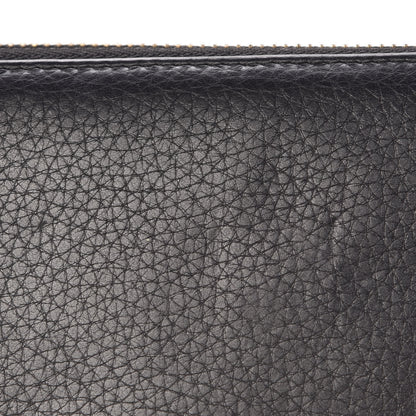 Gucci Calfskin Soho Zip Around Wallet Black 11 of 13