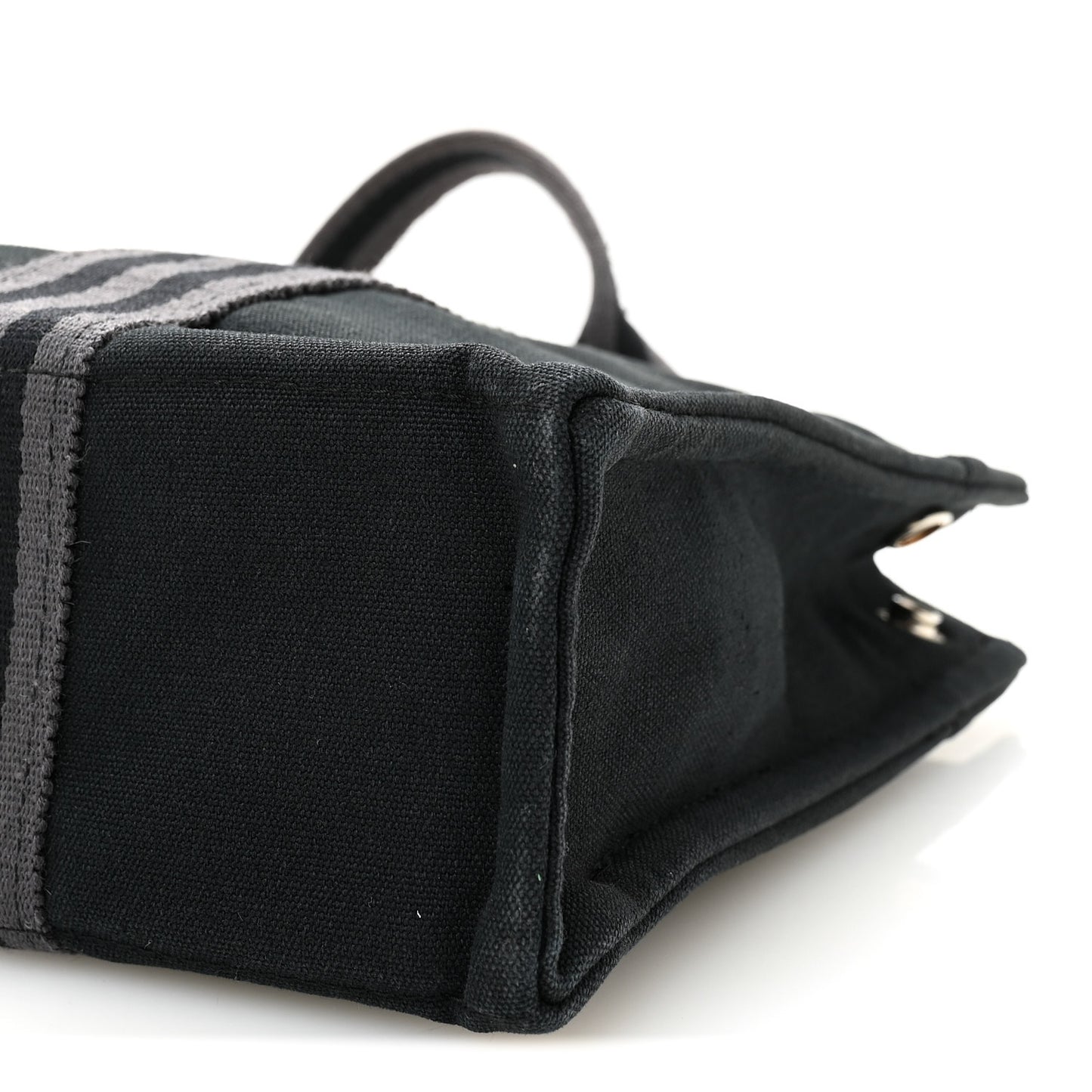 Canvas Herline PM Tote Black