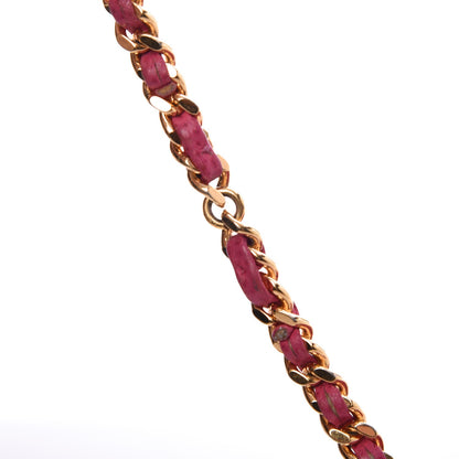 Chanel Caviar Timeless CC Wallet On Chain WOC Dark Pink 15 of 16