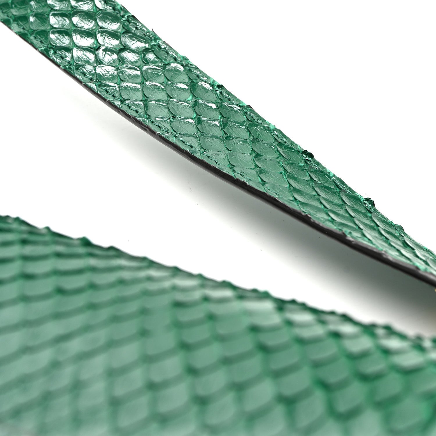 Gucci Snakeskin Horsebit 1955 Shoulder Bag Green 11 of 13