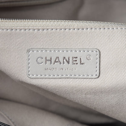 Chanel Glazed Calfskin Large Deauville Tote Black 7 of 12