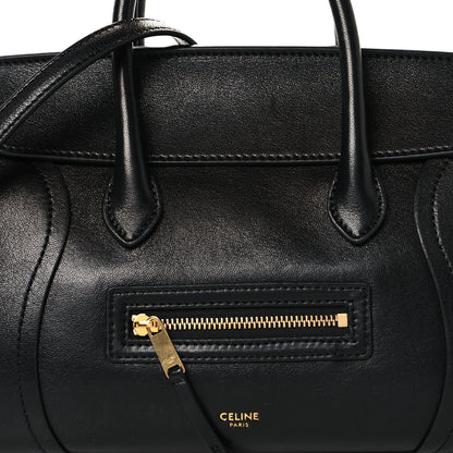 Celine Supple Shiny Lambskin Little New Luggage Black 7 of 9