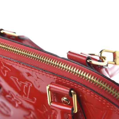 Louis Vuitton Vernis Alma BB Cherry 11 of 13