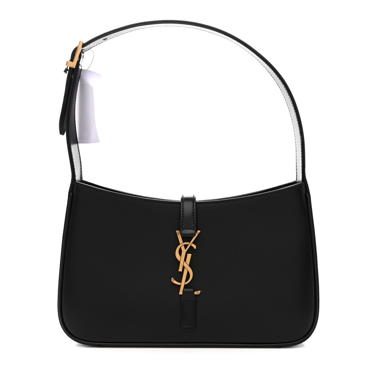 Saint Laurent Smooth Calfskin Le 5 A 7 Hobo Black 1 of 10