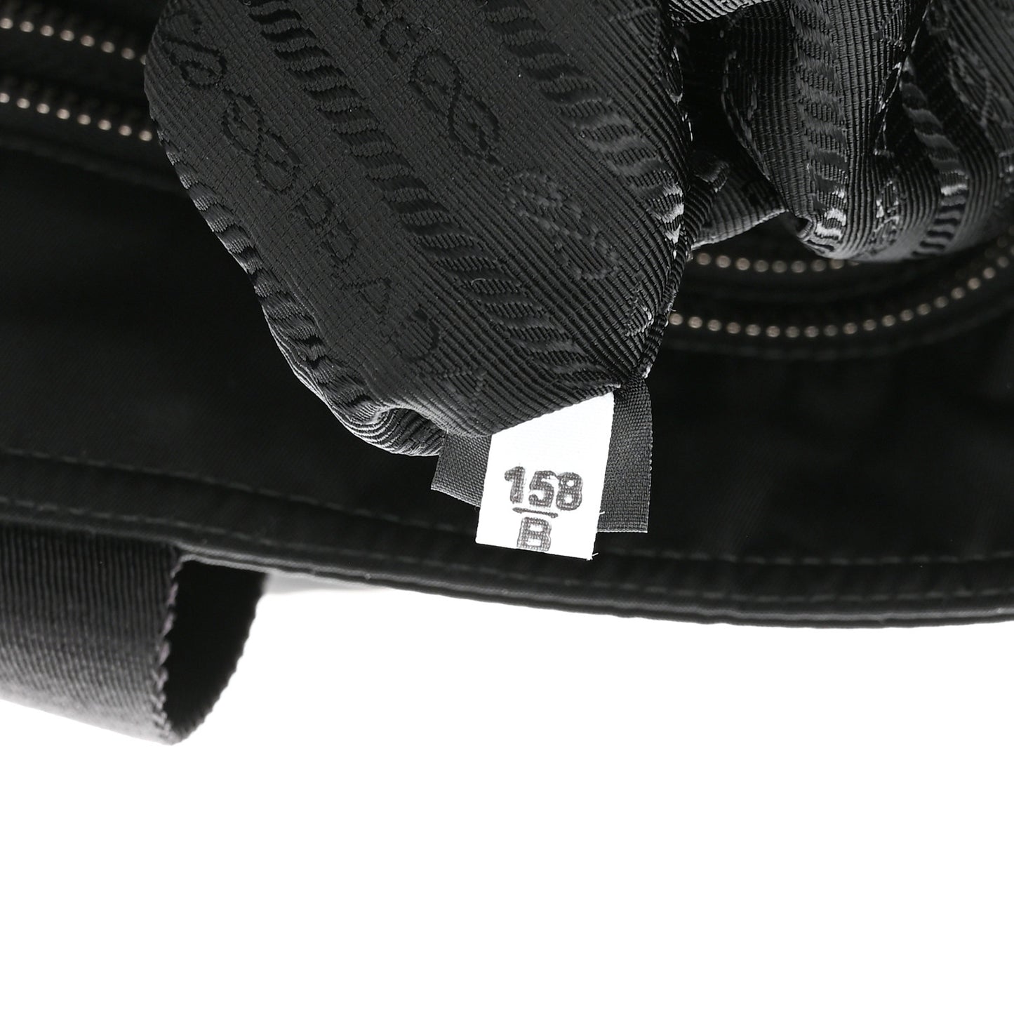 Nylon Vela Baby Bag Black