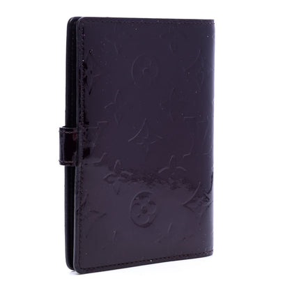 Louis Vuitton Vernis Small Ring Agenda Cover Amarante 2 of 4