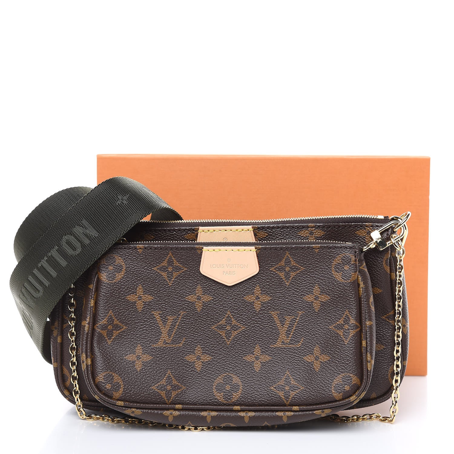 Louis Vuitton Monogram Multi Pochette Accessories Kaki 12 of 12