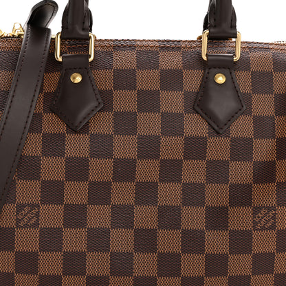 Louis Vuitton Damier Ebene Speedy Bandouliere 25 8 of 14