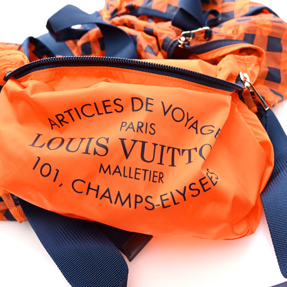Louis Vuitton Nylon Damier Masai Adventure Practical Orange 6 of 9