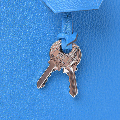 Hermes Chevre Chandra Kelly Sellier 25 Bleu Zanzibar 11 of 41
