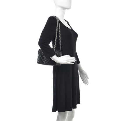 Chanel Aged Calfskin Quilted Medium Reissue Camera Case Black 2 of 7