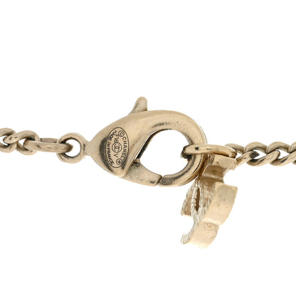 Chanel Pearl CC Pendant Necklace Gold 4 of 4
