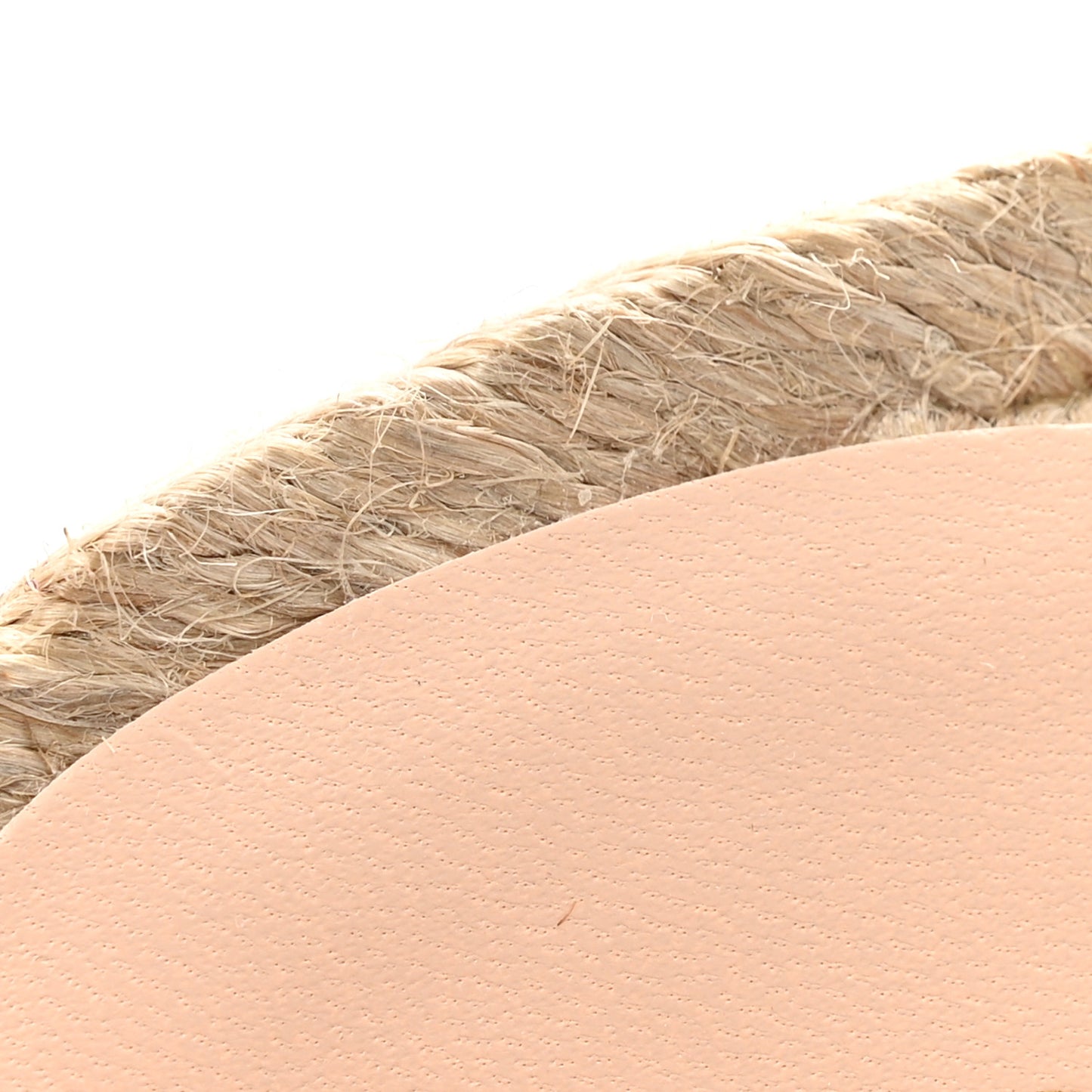 Nappa Matelasse Diagonal Floral Print GG Marmont Pilar Espadrille Slide Sandals 37.5 Ivory Pink
