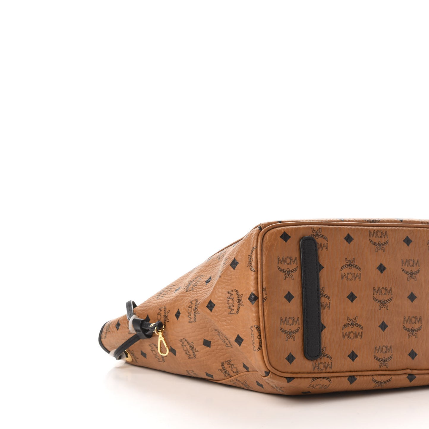 Visetos Medium Project Reversible Shopper Tote Cognac