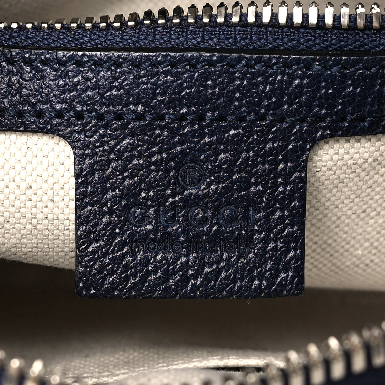 Gucci Monogram Multicolor Textured Calfskin Retro Interlocking G Belt Bag Light Blue 5 of 8