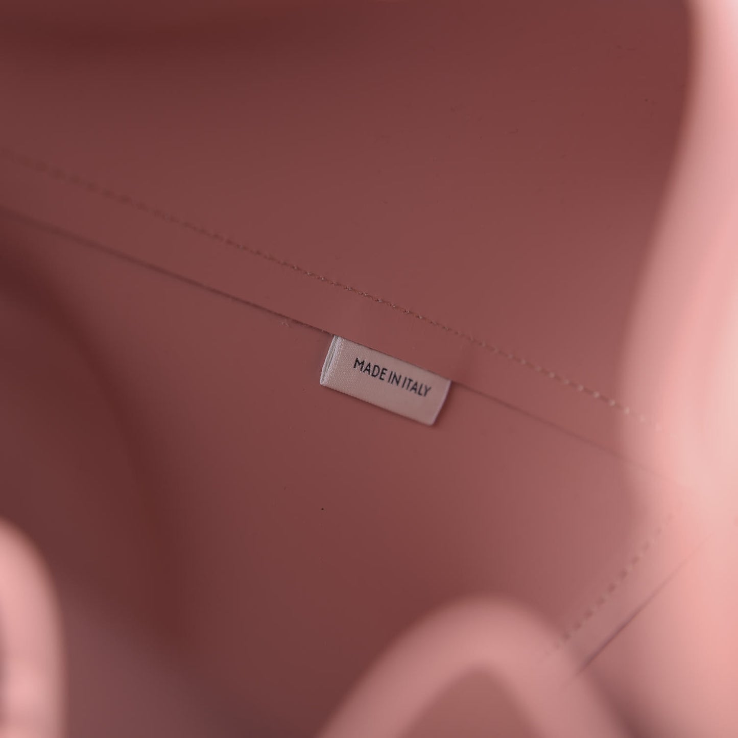 Calfskin Mini Bucket Bag Blush