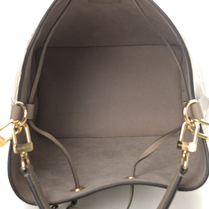 Louis Vuitton Empreinte Monogram Giant Neonoe MM Tourterelle Creme 4 of 4