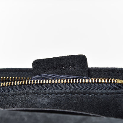 Christian Dior Denim Studded Wallet on Chain Pouch Blue 8 of 12