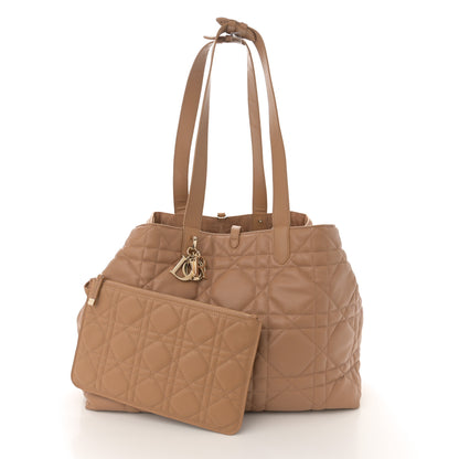 Christian Dior Calfskin Macrocannage Large Toujours Tan 3 of 15