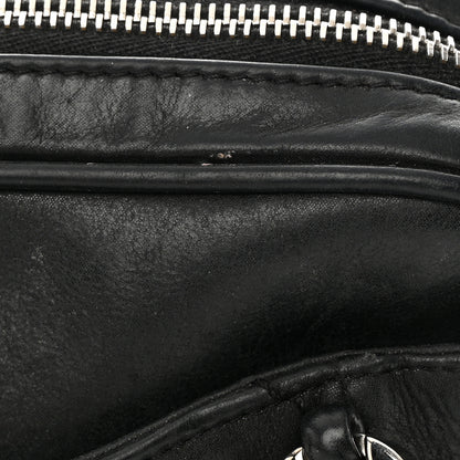 Chanel Iridescent Calfskin Quilted Relax CC Camera Case Black 15 of 18