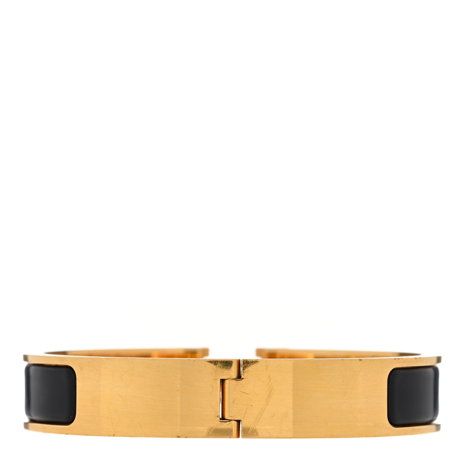 Hermes Enamel Narrow Clic Clac H Bracelet PM Black 2 of 3