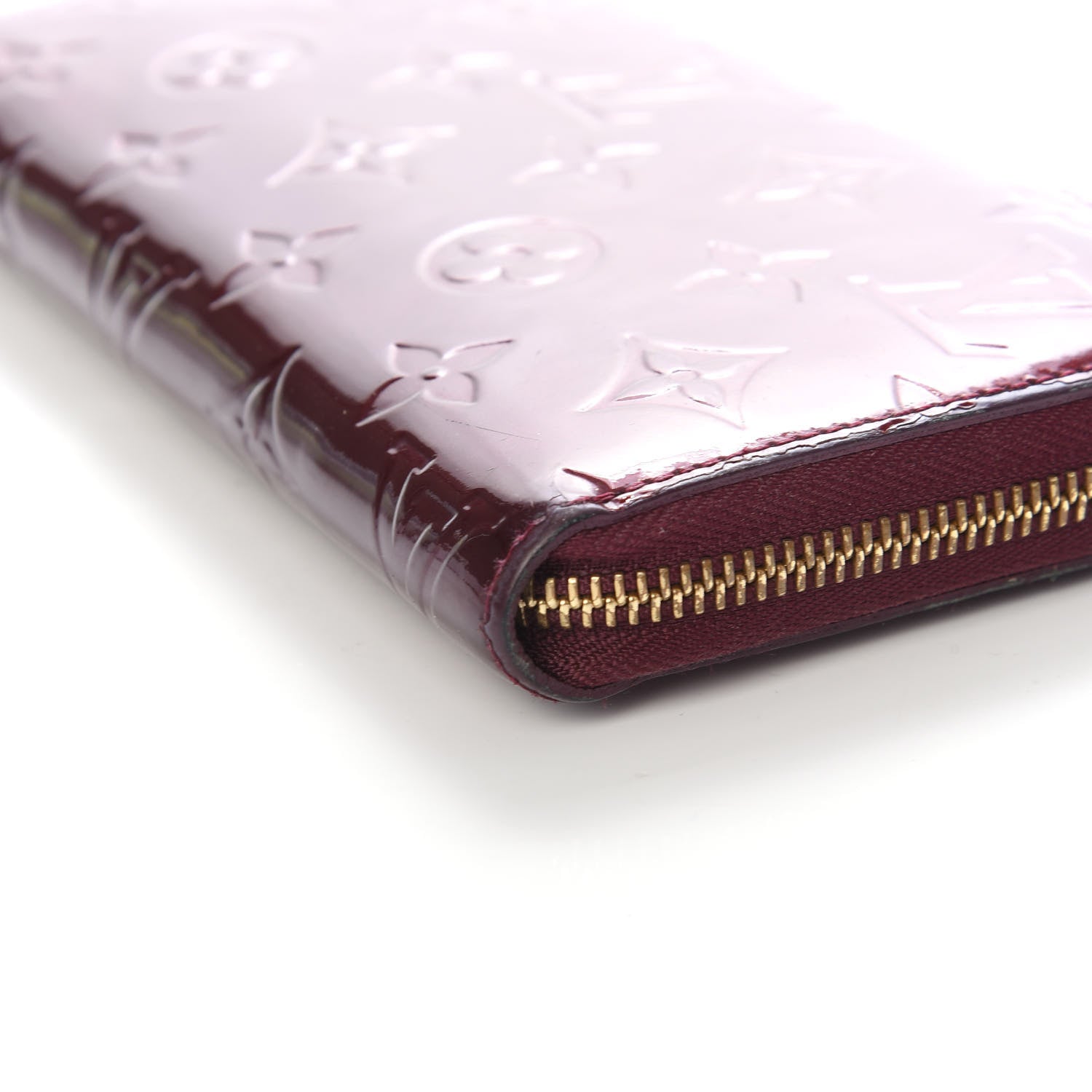 Louis Vuitton Vernis Zippy Wallet Rouge Fauviste 8 of 8