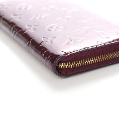Louis Vuitton Vernis Zippy Wallet Rouge Fauviste 8 of 8