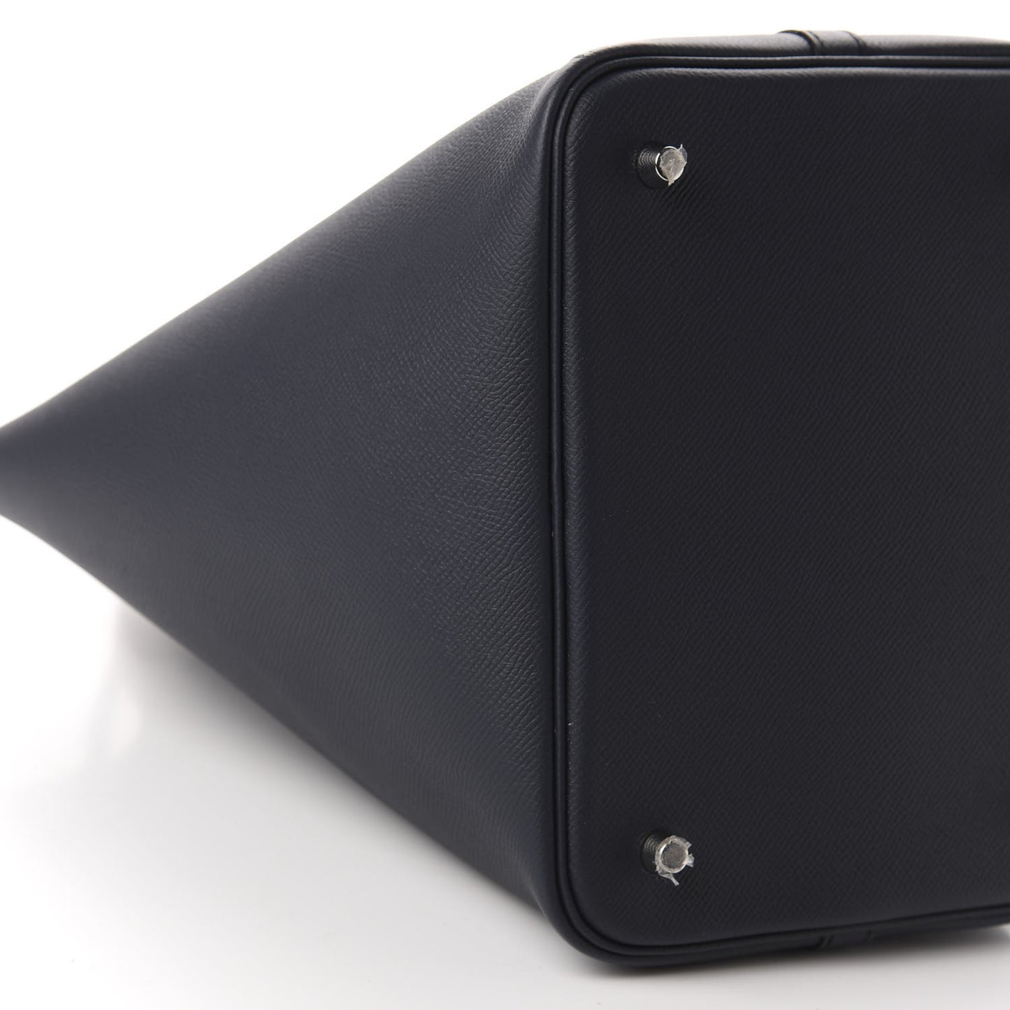 Epsom Tressage De Cuir Picotin Lock 22 MM Bleu Indigo Black Terre Battue