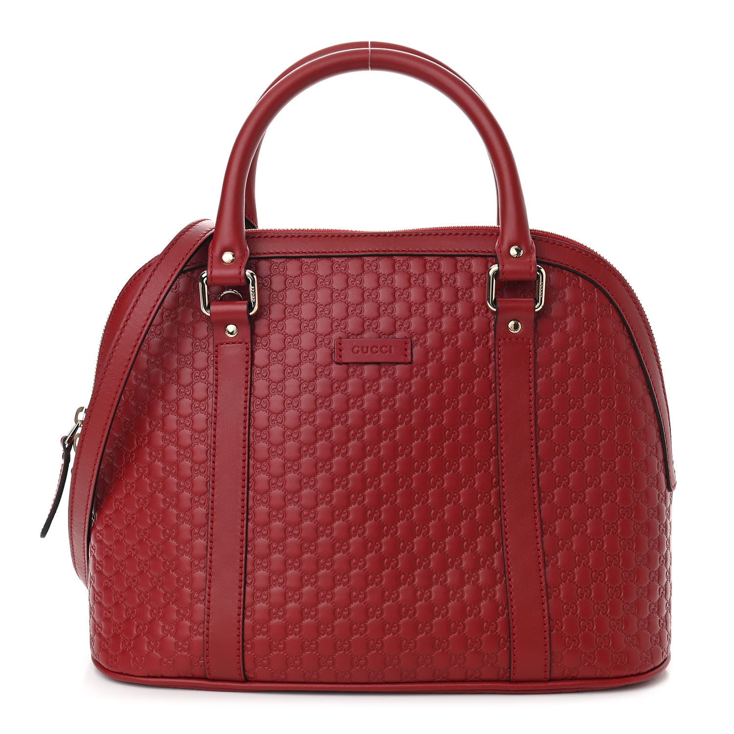 Gucci Microguccissima Medium Dome Bag Red 1 of 11