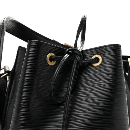 Louis Vuitton Epi Petit Noe Black Black 6 of 9