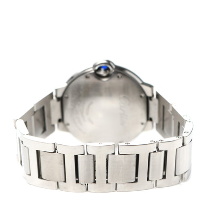 Cartier Stainless Steel 36mm Ballon Bleu De Cartier Automatic Watch 3 of 5
