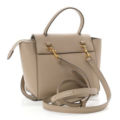 Celine Grained Calfskin Pico Belt Bag Light Taupe 3 of 11