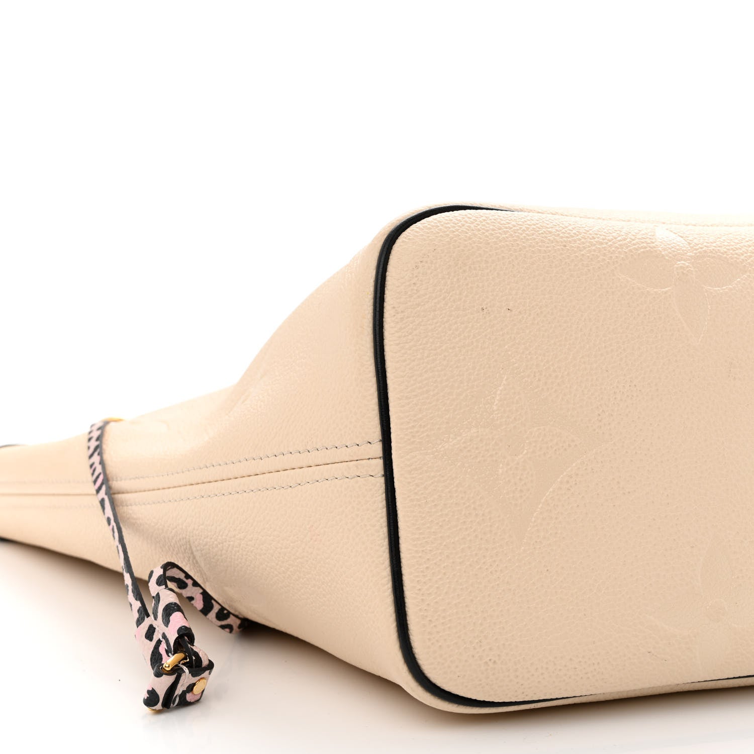 Louis Vuitton Empreinte Monogram Giant Wild At Heart Neverfull MM Creme 10 of 12