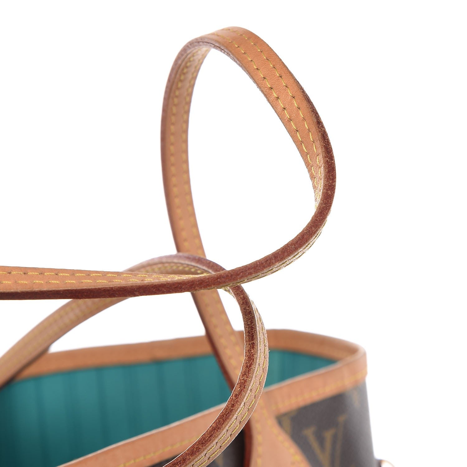 Louis Vuitton Monogram V Neverfull MM Turquoise 13 of 13